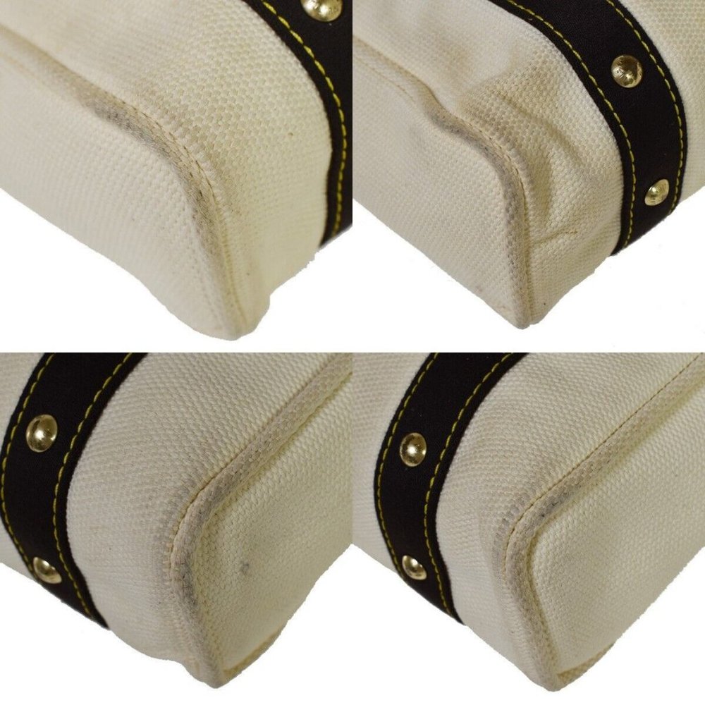 LOUIS VUITTON Cabas MM Tote Shoulder Bag Antigua Canvas Ivory M40036 65JH406 - Picture 7 of 16